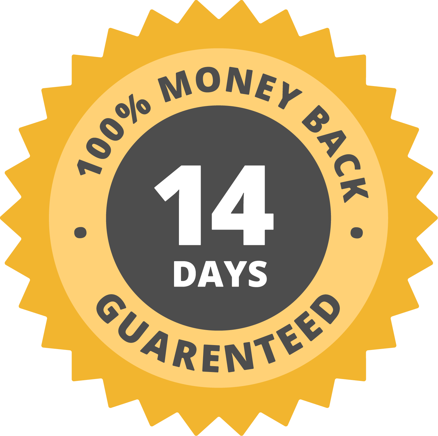 14-day money-back guarantee