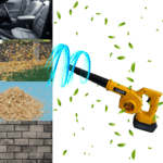 ADM Bezprzewodowa Dmuchawa Elektryczna – żółta/niebieska + 2 akumulatory 48V lub 21V